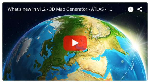 3D Map Generator - Atlas - From Heightmap to real 3D map - 10