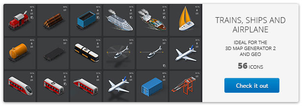 Isometric Game Icons - Medieval Buildings Set - 7