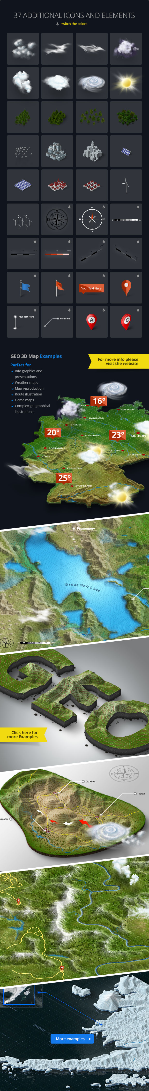 3D Map Generator - GEO - 2