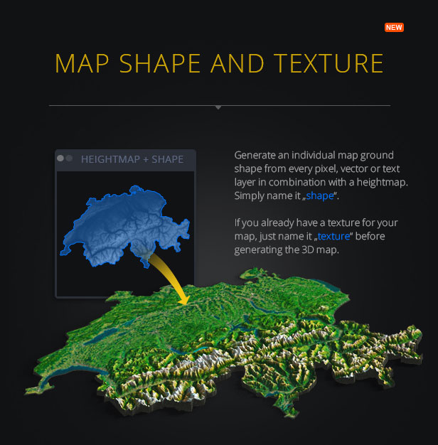 3D Map Generator - Terrain from Heightmap - 3
